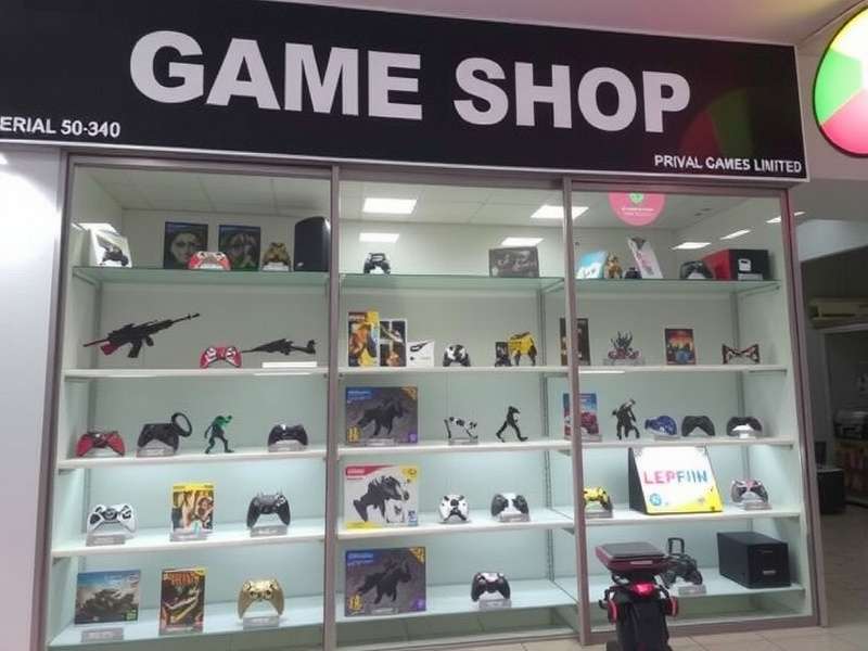 Gaming lounge with PCs and consoles